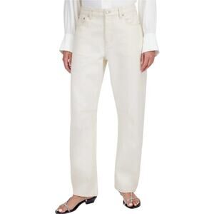 Madewell The Darted Barrel Leg Jean Vintage Canvas Cream